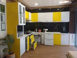 upvc modular kitchen cabinet with