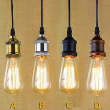Single Edison Bulbs Pendant Lights Vintage E27 Light Bulbs Light Cafe Bar Lights Free Shipping Pendant Lights Aliexpress