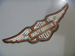 Large Harley Davidson Motorbike Wings