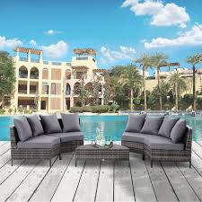 Outsunny 5pc Outdoor Patio Furniture