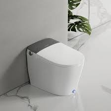 VANCOCO Smart Toilet Bidet with Auto Open/Close Lid opening/closing, kick  button flushing, built