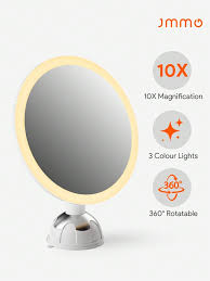 jmmo led light makeup mirror with stand