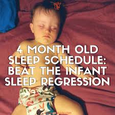 4 month old sleep schedule beat the