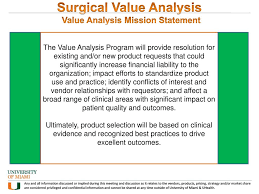 Surgical Value Analysis Committee Ppt Download