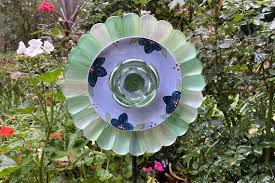 Glass Garden Sculpture Garden Dish