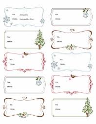 Gift Labels Gift Certificate Template Free Template For Publisher