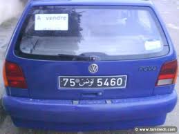 voitures tunisie volkswagen polo ben