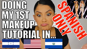 first makeup tutorial in spanish