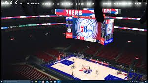 The philadelphia 76ers are exploring the possibility of building a new basketball arena at penn's landing, and the team has launched a. Updated 76ers Wells Fargo Arena Jumbotron From 2k21 In 2k20 Test Youtube