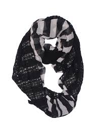 Details About Steve Madden Women Black Scarf One Size
