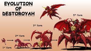The 5 Forms Of Destoroyah - Oxygen Kaiju - YouTube