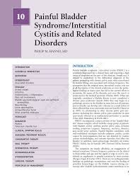 10 Painful Bladder Syndrome Interstitial Cystitis And Related