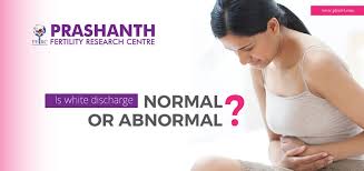 is white discharge normal or abnormal