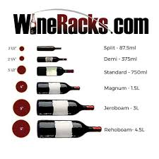 wine bottle dimensions sizes wine