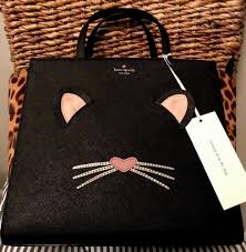 Kate spade x cats musical meow cat coin purse italian black leather. Pin On See More Kate Spade Run Wild Leopard Hayden Leather Sat