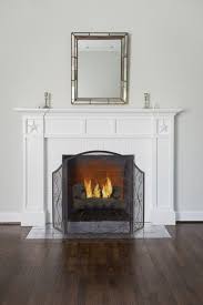 Pleasant Hearth Iris Scroll Fireplace