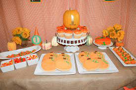 pumpkin first birthday party
