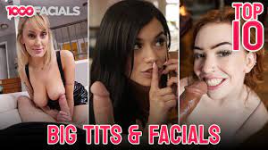 Huge tits and facials
