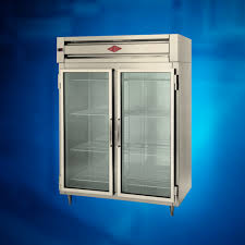 Two Section Glass Door Refrigerator