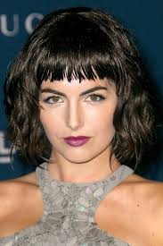 camilla belle baby bangs lacma event