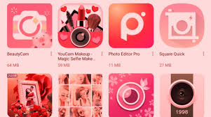 beauty camera apps targeted users with