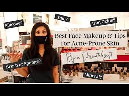 face makeup tips for acne e skin