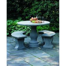 cast stone outdoor tables kinsey