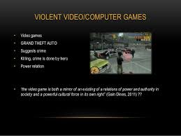 Violent computer game