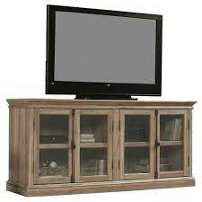 salt oak wood finish tv stand with