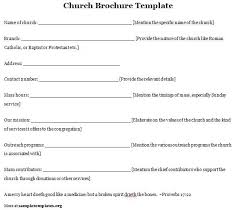 Free Church Program Template Word Goseqh Tk With Regard To Free