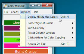 Create Custom Color Chart Blend Color Shades Copy Html