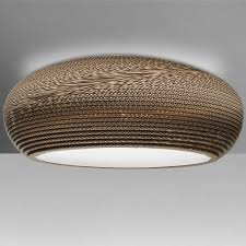 Many styles and designs of ceiling lights help any homeowner find the perfect light to add appeal and style to their home. Besa Lighting Venusc Led Br Venus Contemporary Bronze Led Flush Mount Lighting Fixture Bes Venusc Led Br