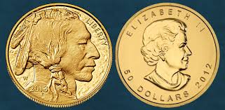 Gold Buffalo Coin Vs Canadian Maple Leaf Scottsdale