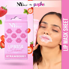 ny bae lip mask sheet strawberry pack