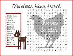 Each word search has words selected from different themes, such as cat breeds, disney characters and gets smaller over time click on a listed word to get a hint. Free Printable Christmas Word Searches