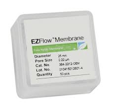 50 Pack Ezflow 25mm 0 2 M Nylon Membrane Disc Filter