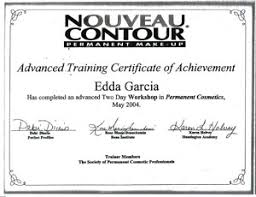 edda garcia permanent makeup certifications