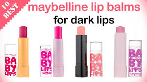 maybelline lip balms for dark lips