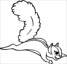 Squirrel and a bird coloring page from squirrels category. Squirrel Coloring Pages Coloringbay