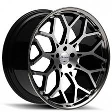 Redirect_uri provided in the request. 22 Staggered Giovanna Wheels Nove Ff Diamond Cut Black With Chrome Ss Lip Rims Gv038 4