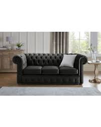 black fabric sofas chairs black