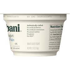 chobani non fat plain greek yogurt 5 3