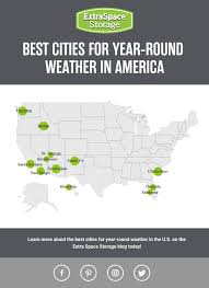 u s cities for year round weather