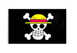 Amazon.com : Bamboo's Grocery Anime OP Pirate Flag, Luffy's Straw Hat Flag,  23.6 x 35.4 Inches, 60 x 90 cm : Home & Kitchen