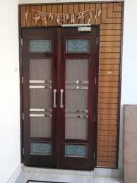 Exterior Double Jali Main Wooden Door