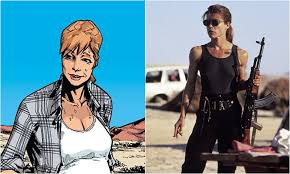She looked good, she said, before adding, linda hamilton arms. it was unclear whether the comparison to. Sarah Connor Linda Hamilton Comic Icons