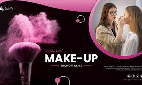 design makeup and beauty banner