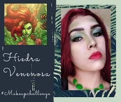 inspired makeup look poison ivy peakd
