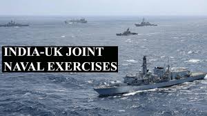 UK's Carrier Strike Group and Indian Navy conduct joint exercises in Bay of  Bengal | News - Times of India Videos