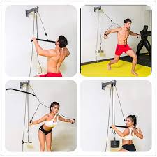 wall mounted lat pull down